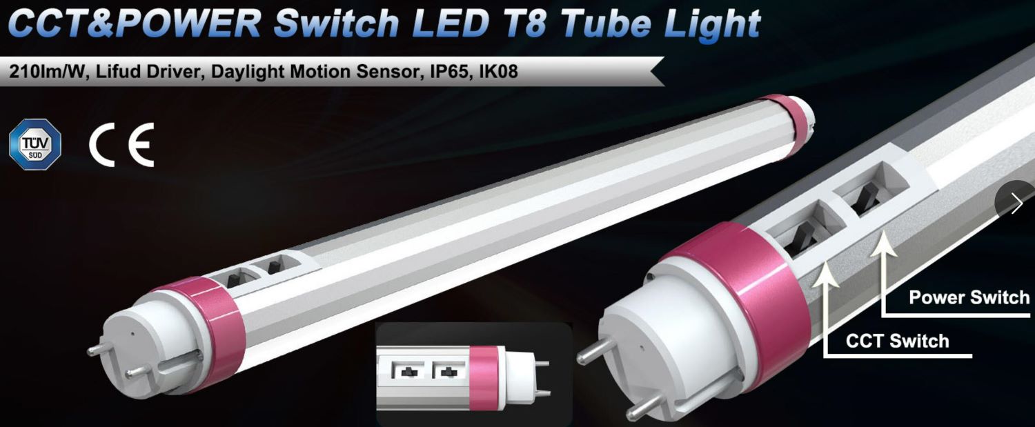 1 Guide To CCT And Power Switchable LED Tube Light LED Tube High