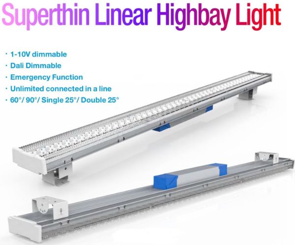 super thin LED linear high bay 1